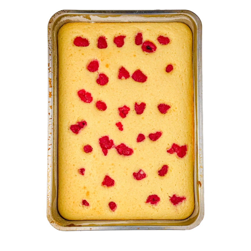 Raspberry Sponge Cake