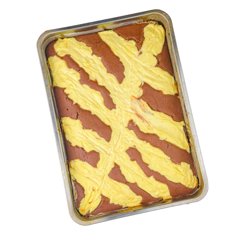 Quilted Pastry With Quark Cream