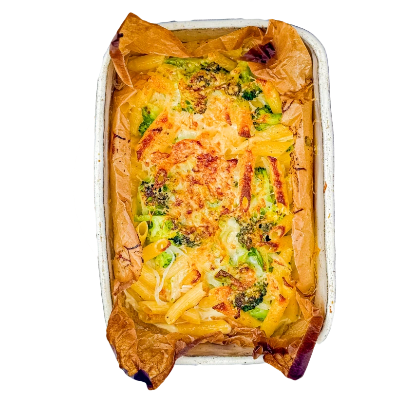 Penne al Forno with Mascarpone and Broccoli