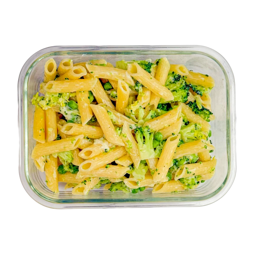Lunchbox Mit Penne Und Brokkoli