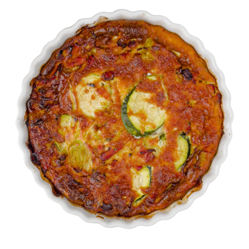 Zucchini Savory Tart (Quiche)