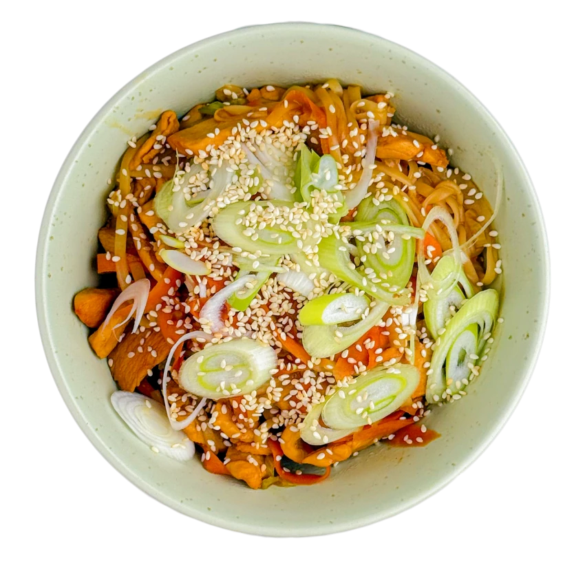 Teriyaki chicken noodles