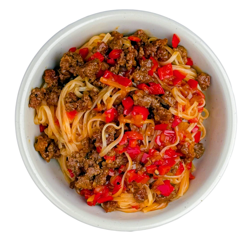 Sweet-and-sour Rice Noodles with Pork