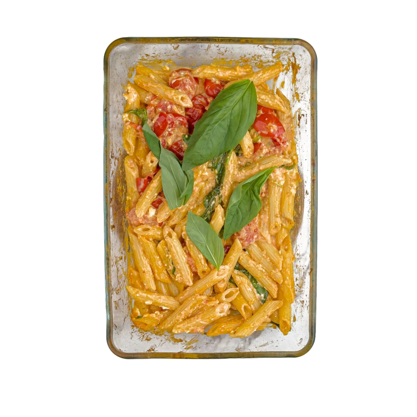 Baked Penne With Feta Cheese
