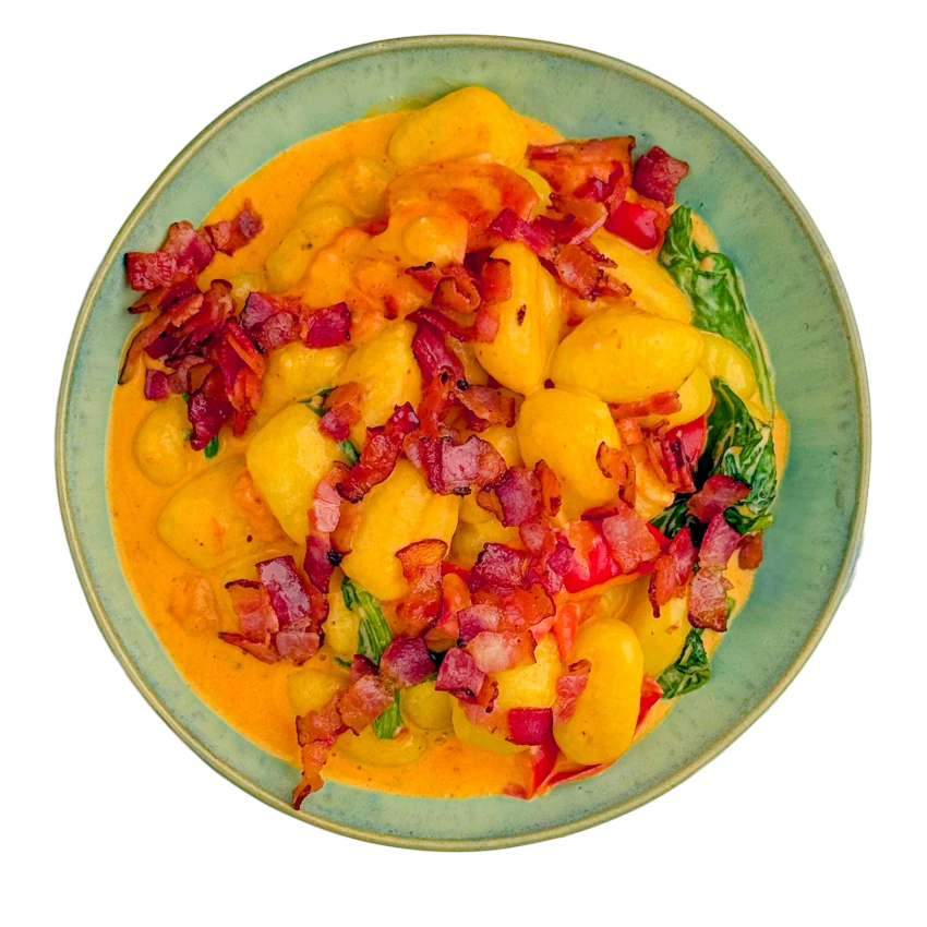 Creamy Gnocchi with Bacon