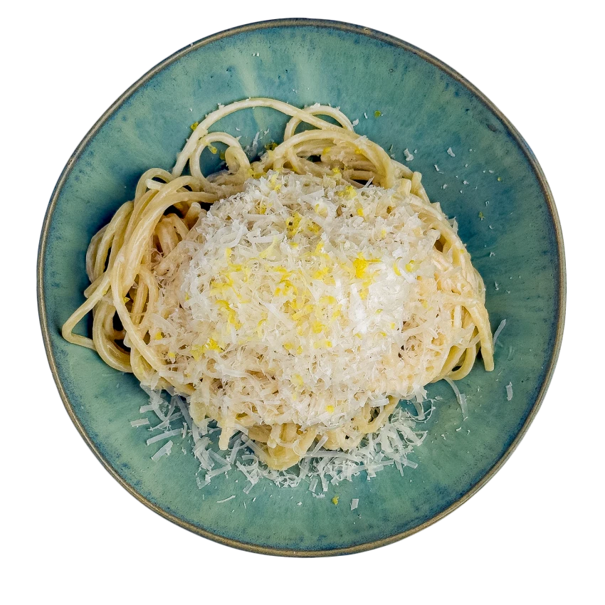 Spaghetti mit brauner Butter und Zitrone