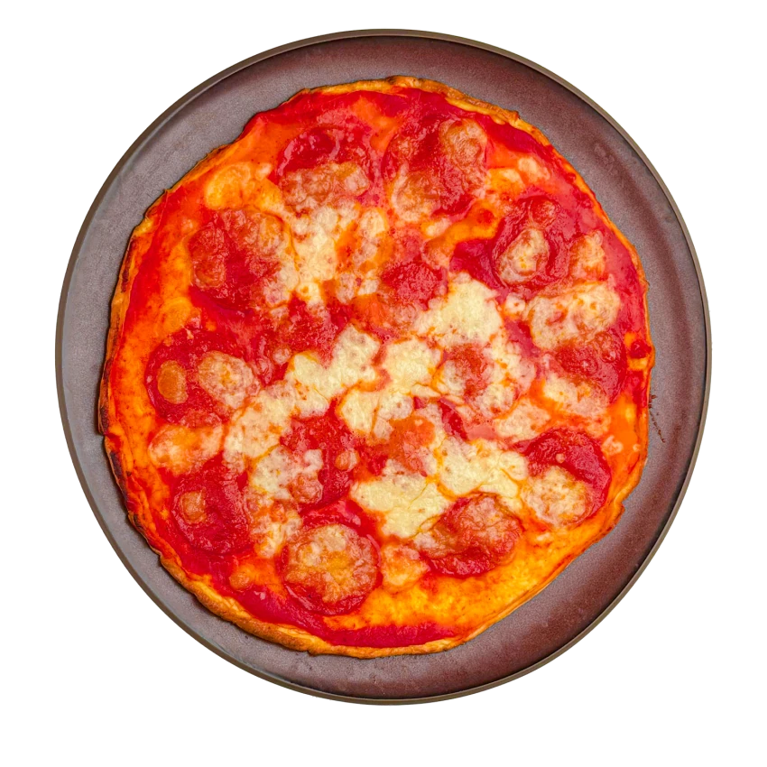 Protein Pizza Salami without Flour