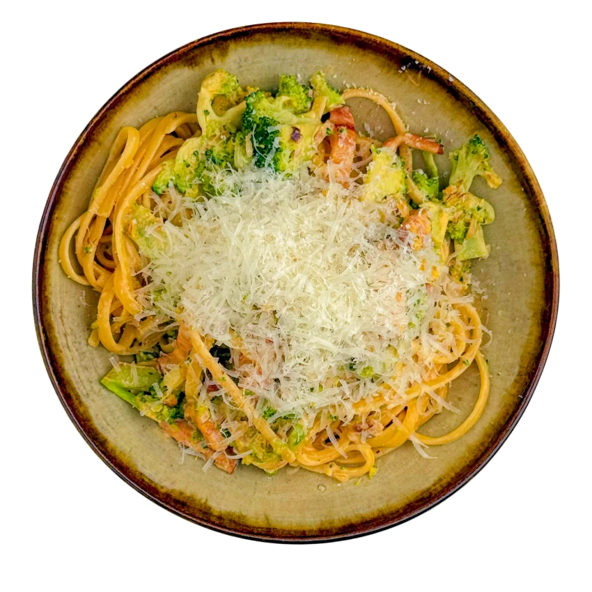Creamy Spaghetti with Broccoli