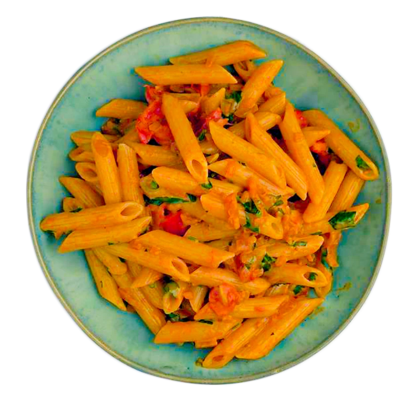Creamy Penne with Caramelized Onions