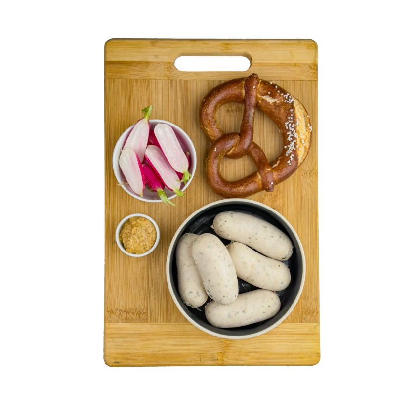 Pretzel with White Sausage