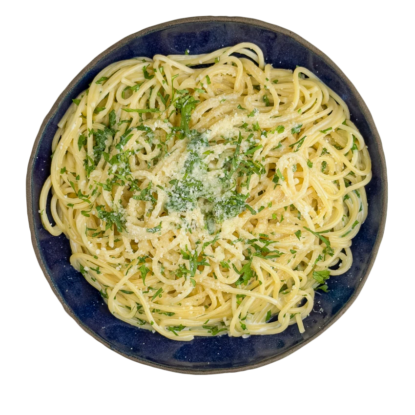 Spaghetti with Cheese Sauce