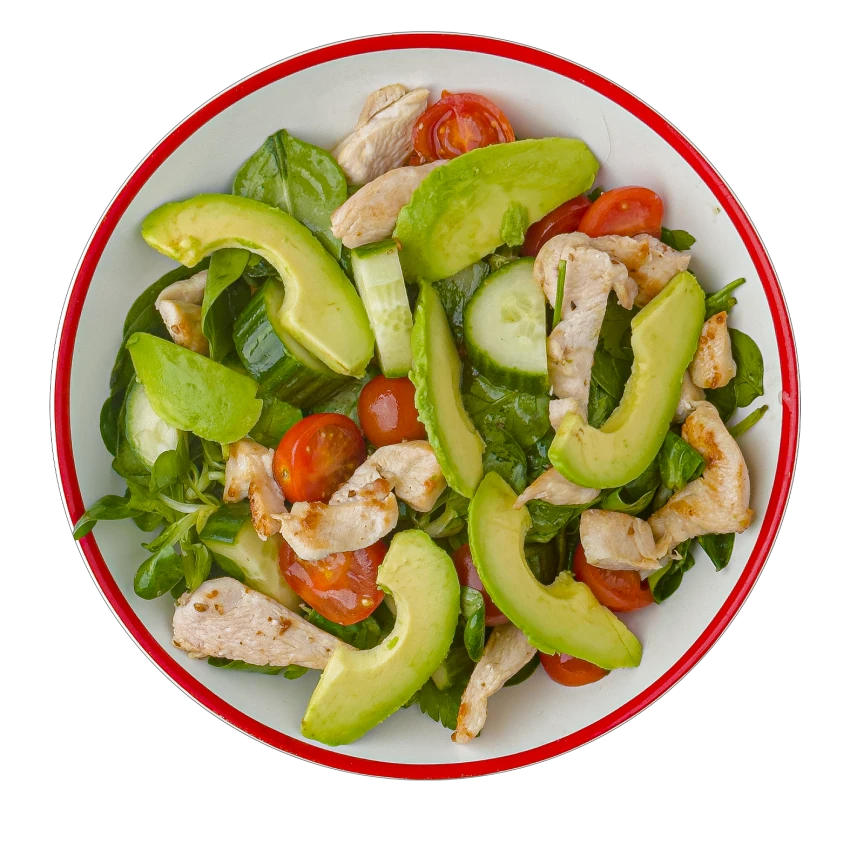 Chicken Quinoa Salad with Avocado