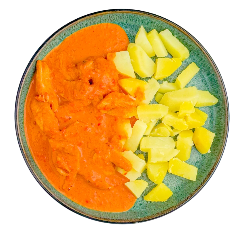 Quick Chicken Paprikash with Potatoes