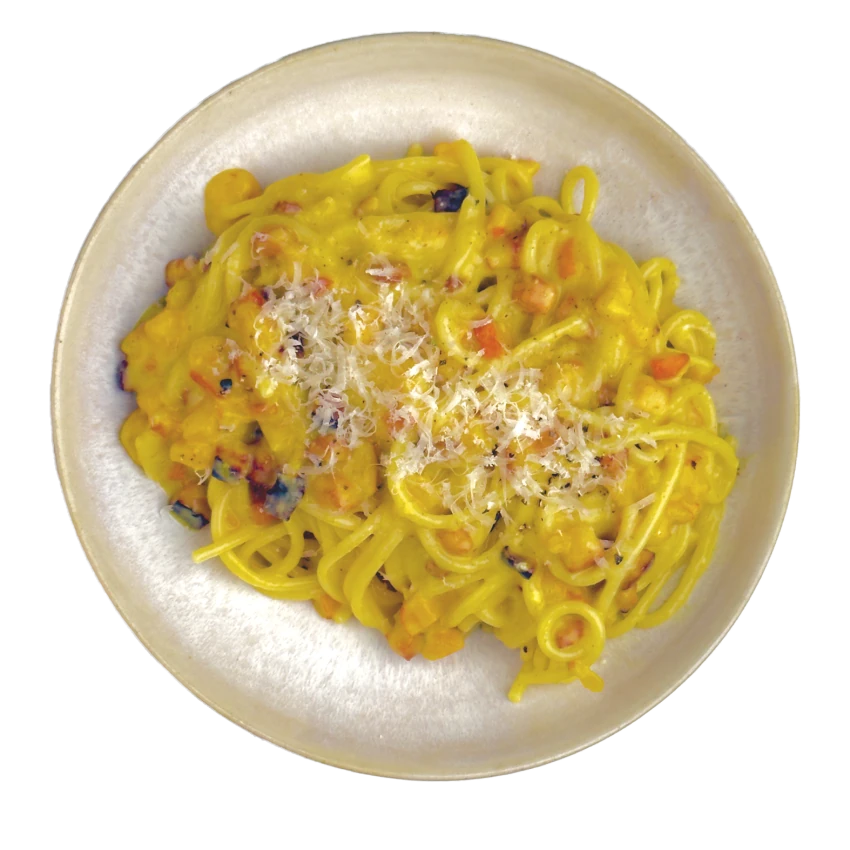 Spaghetti Squash Carbonara