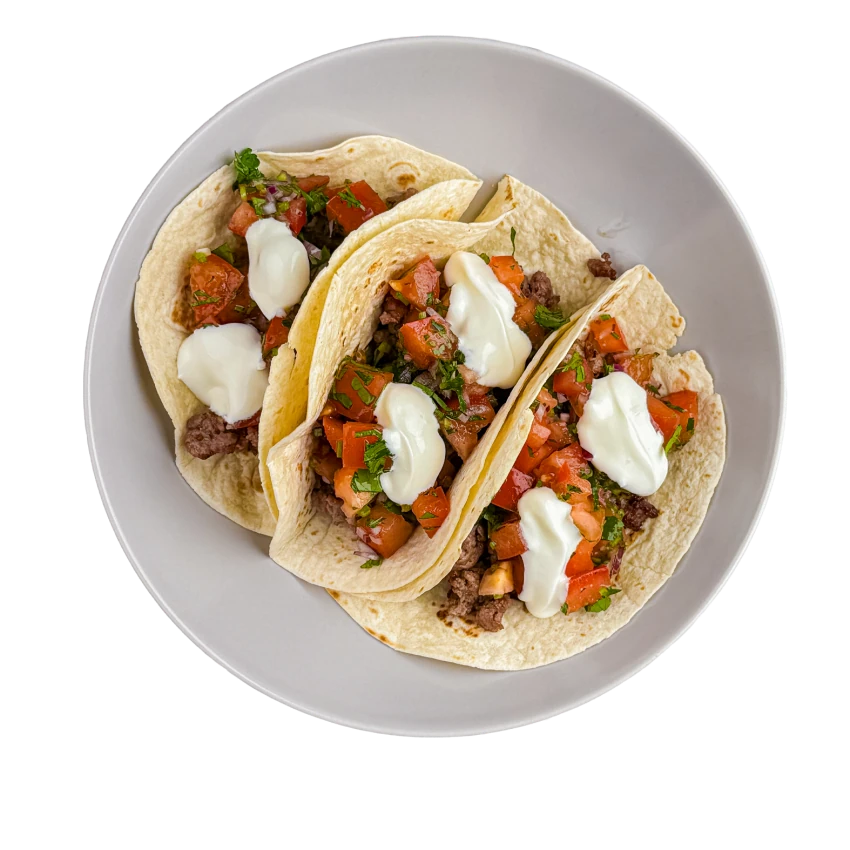Beef tacos