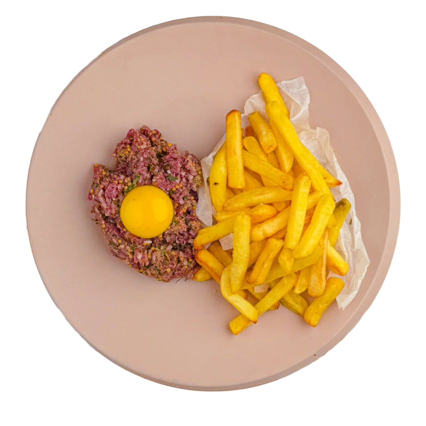 French Steak Tartare with Fries