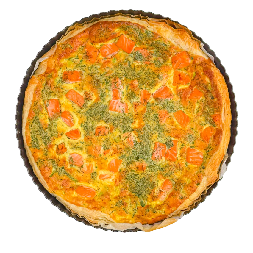 Salmon Quiche