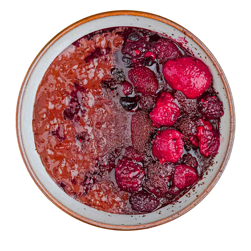 Chocolate Rice Pudding