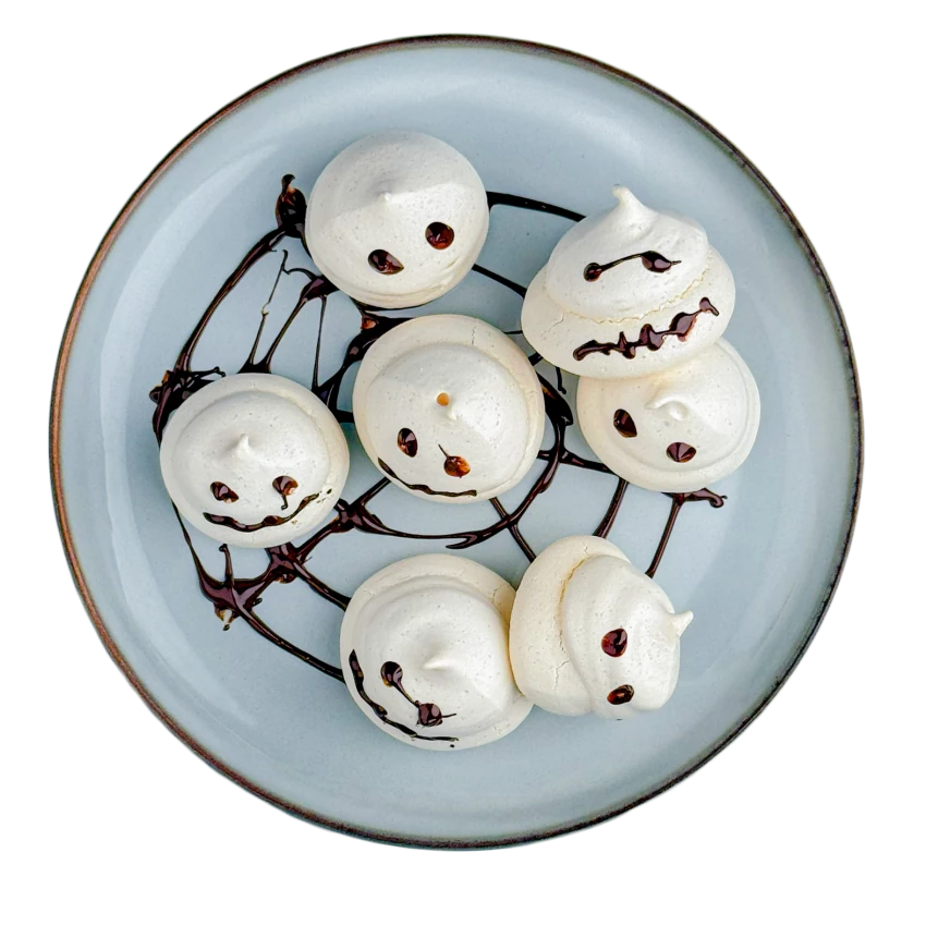Halloween Meringues