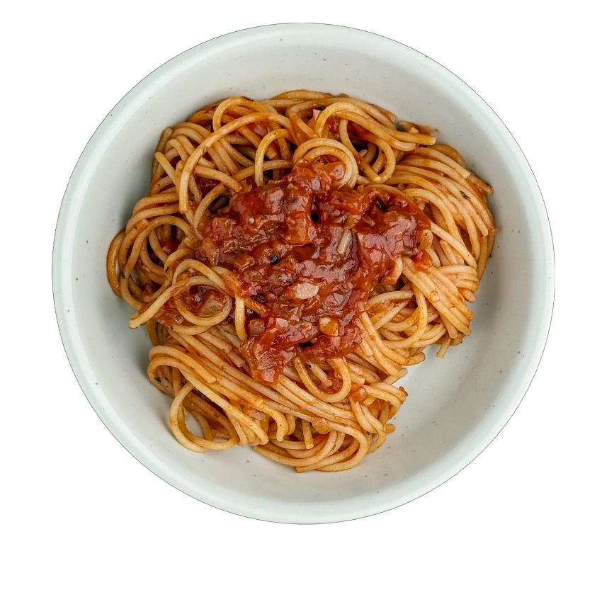 Spaghetti mit Tomatensauce