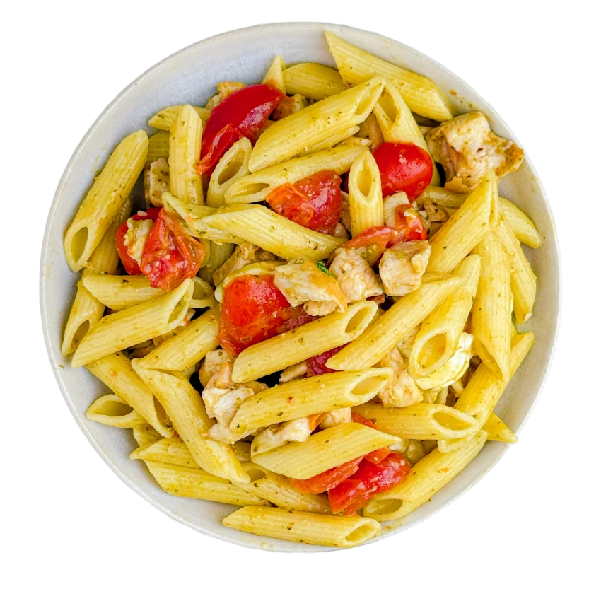 Penne with Chicken and Mozzarella