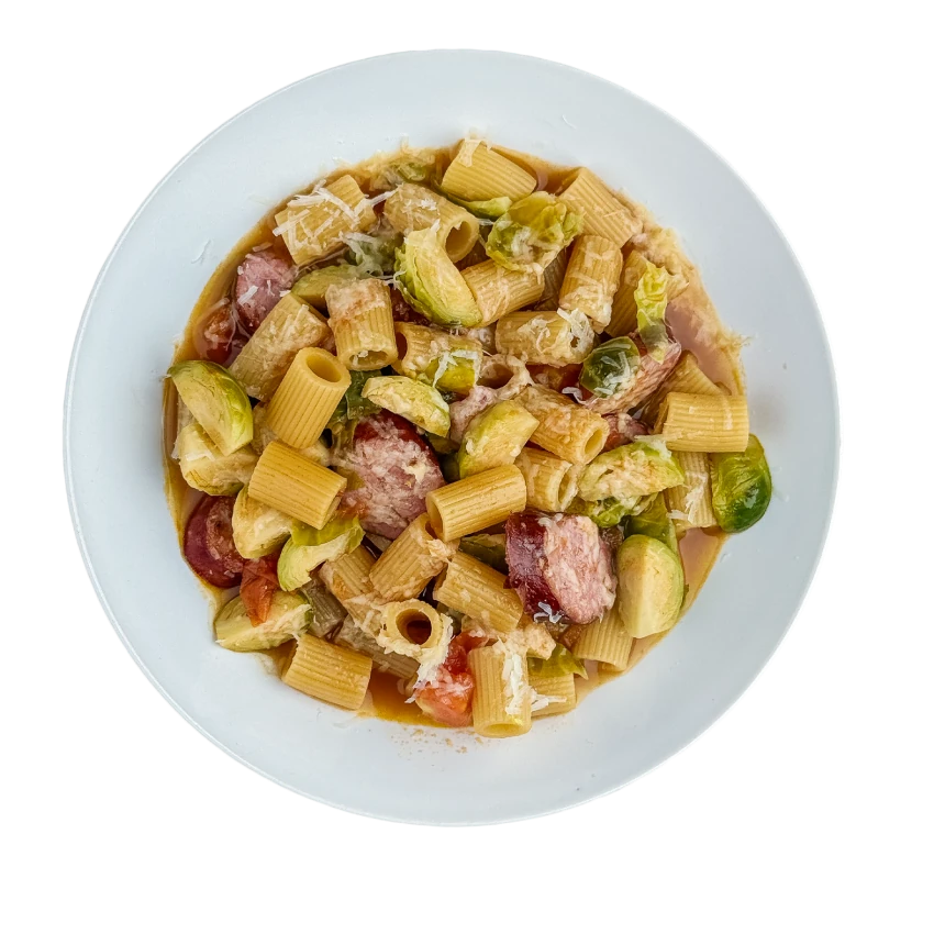 Penne Ribollita Mit Wurst