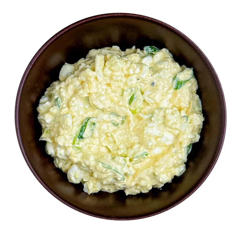 Cottage-Käse-Ei-Aufstrich