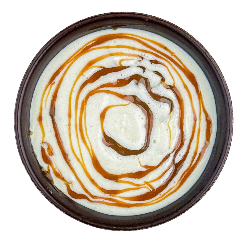 Jablečný trifle s karamelem a šlehačkou