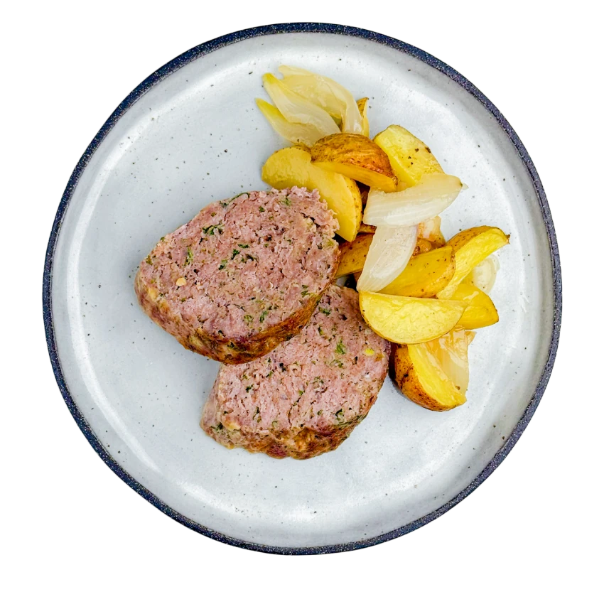 Polpettone with Potatoes