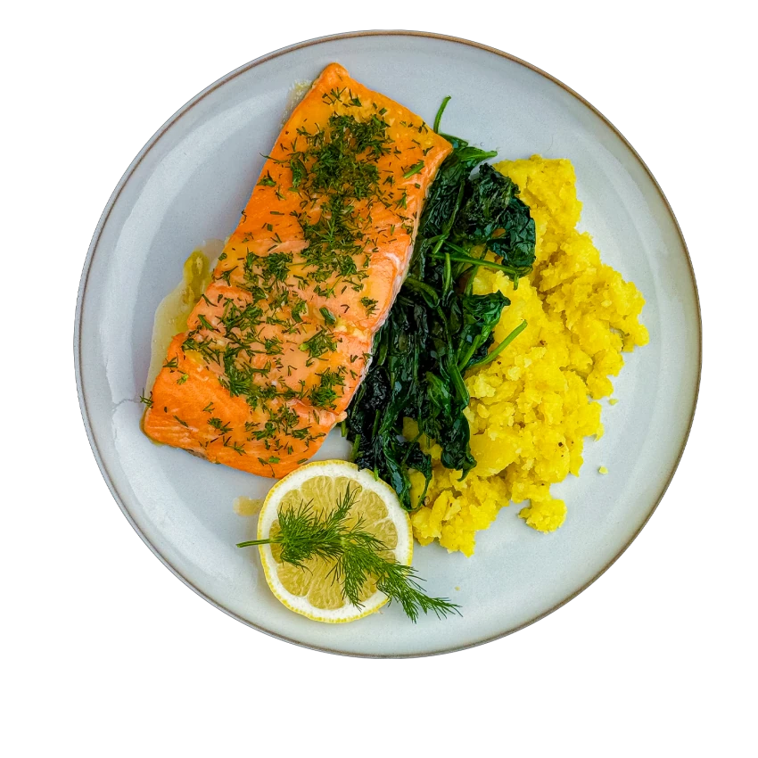 Honey-Mustard Salmon with Potatoes