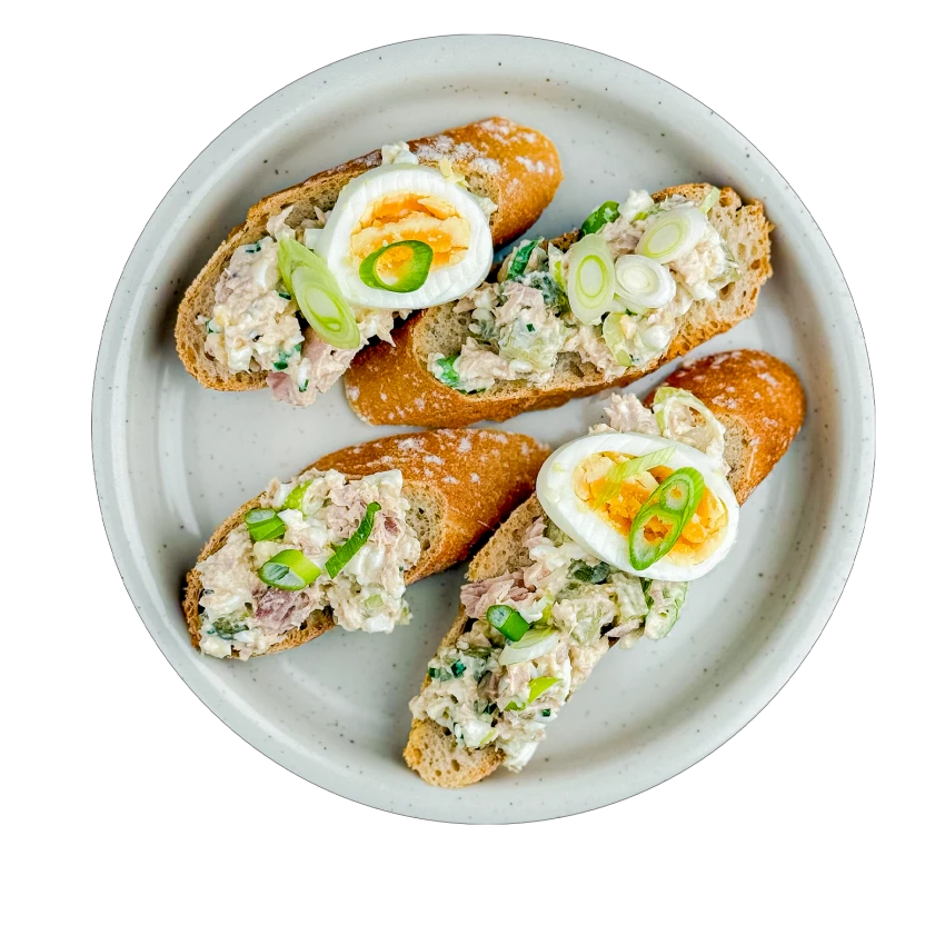 Tuna Open-Faced Sandwiches