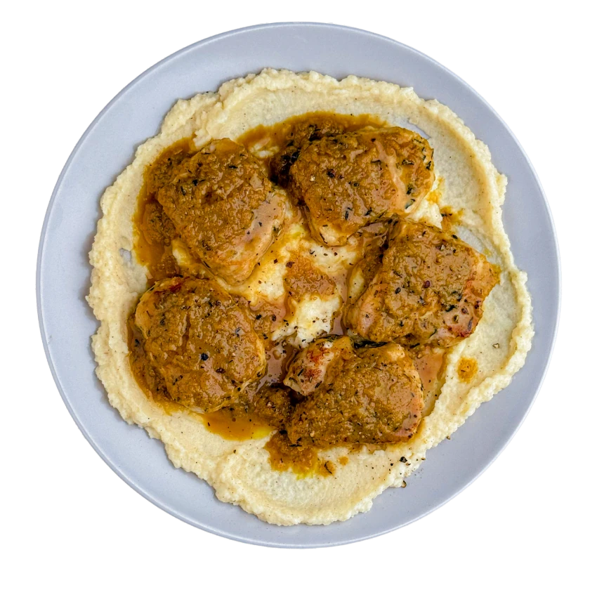 Schweinefilet mit Selleriepüree