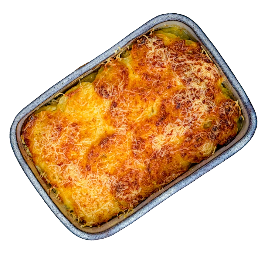 Baked Meat with Potatoes French-Style