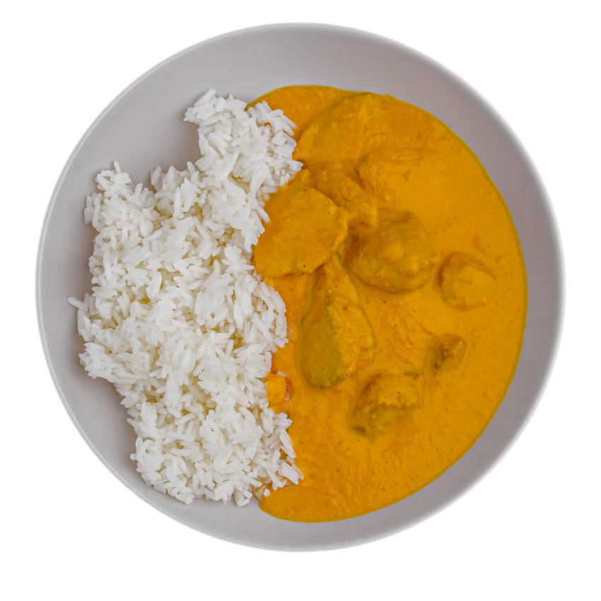 Protein Tikka Masala with Rice