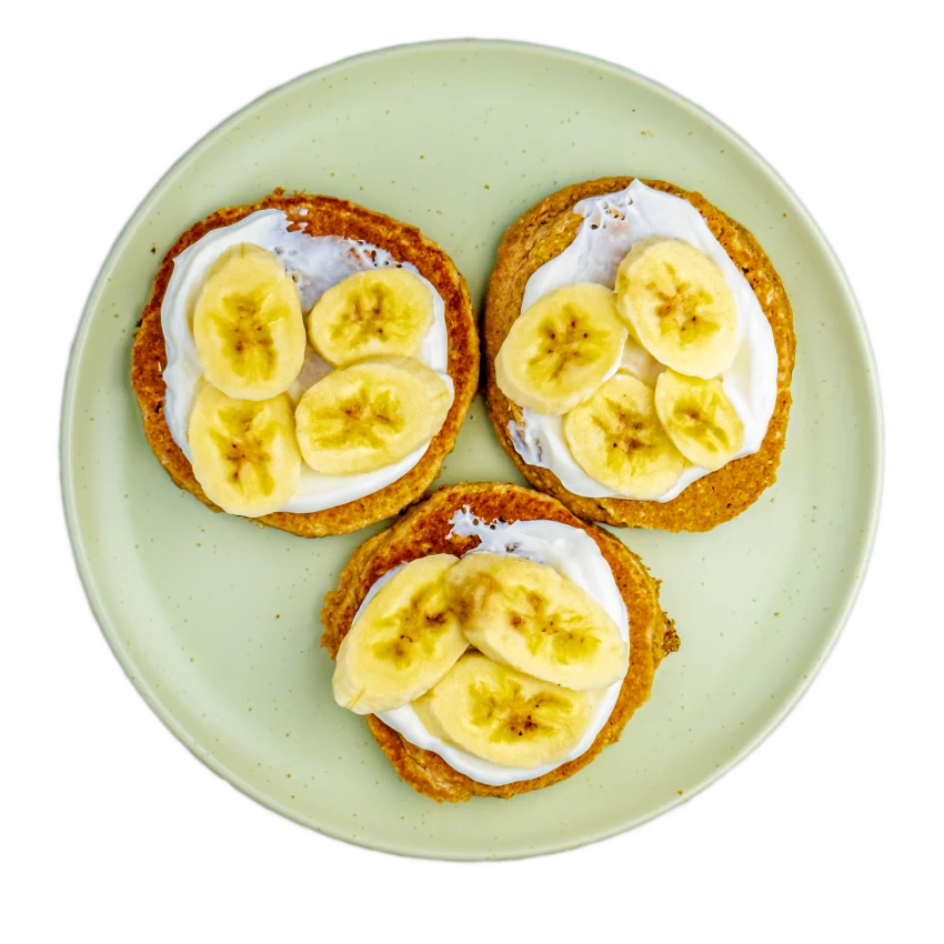 Banana Oat Pancakes