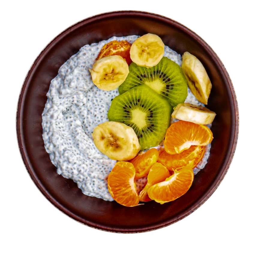 Yogurt Chia Pudding with Fruit