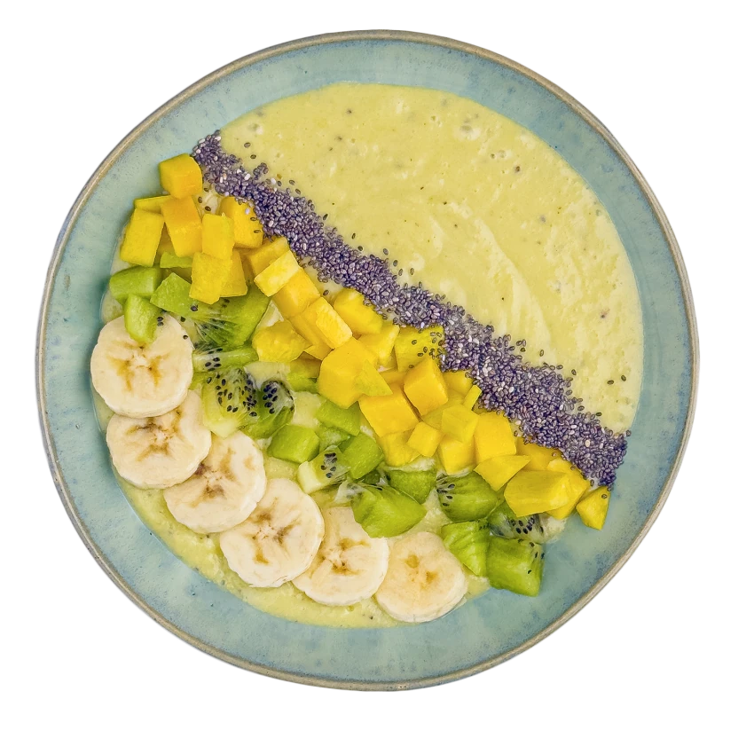 Tropical smoothie bowl