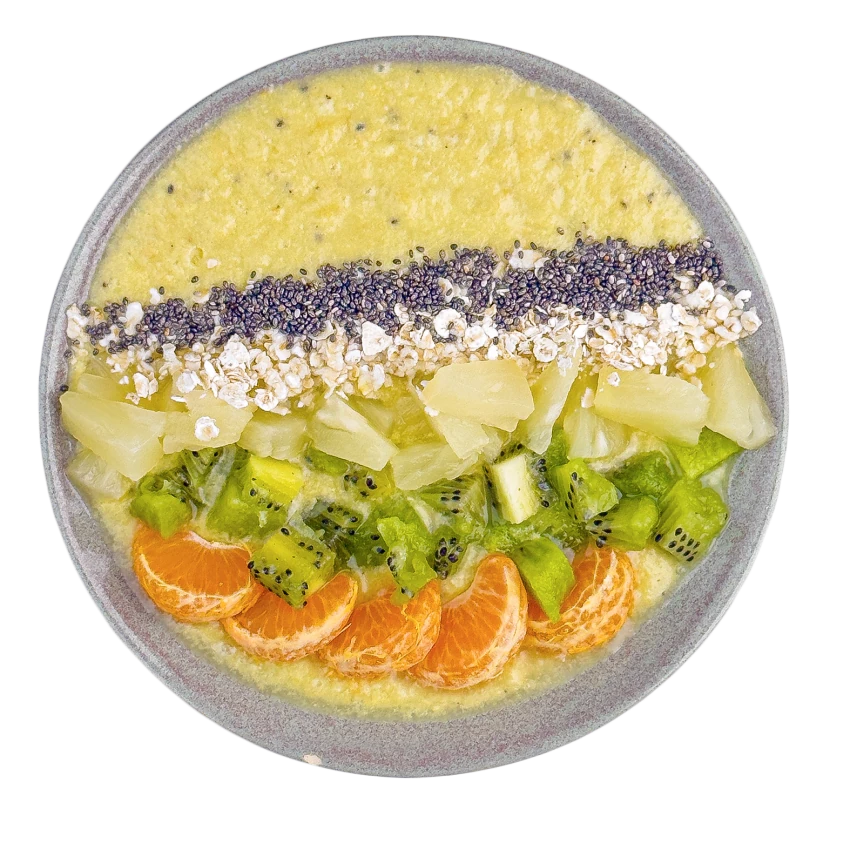 Pineapple Smoothie Bowl with Chia
