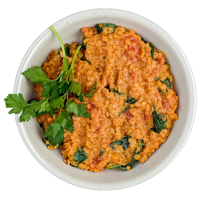 One-pot lentil curry