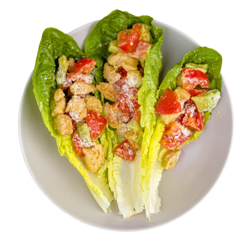 Lettuce Wraps with Chicken and Avocado