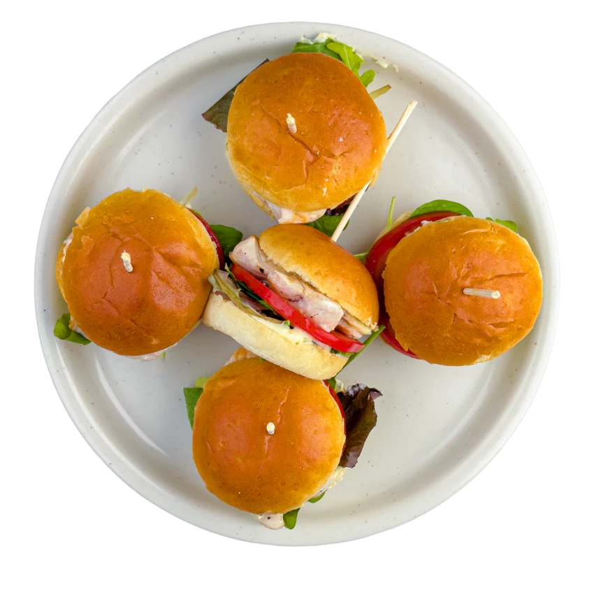 Mini Burgers with Chicken