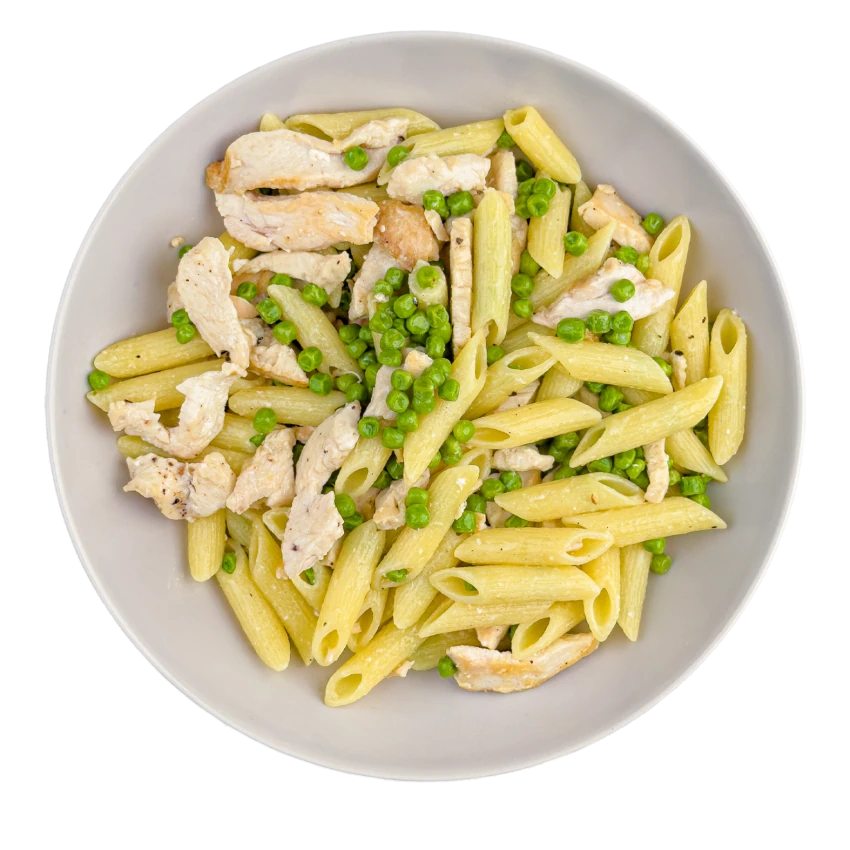 Penne with Peas and Chicken