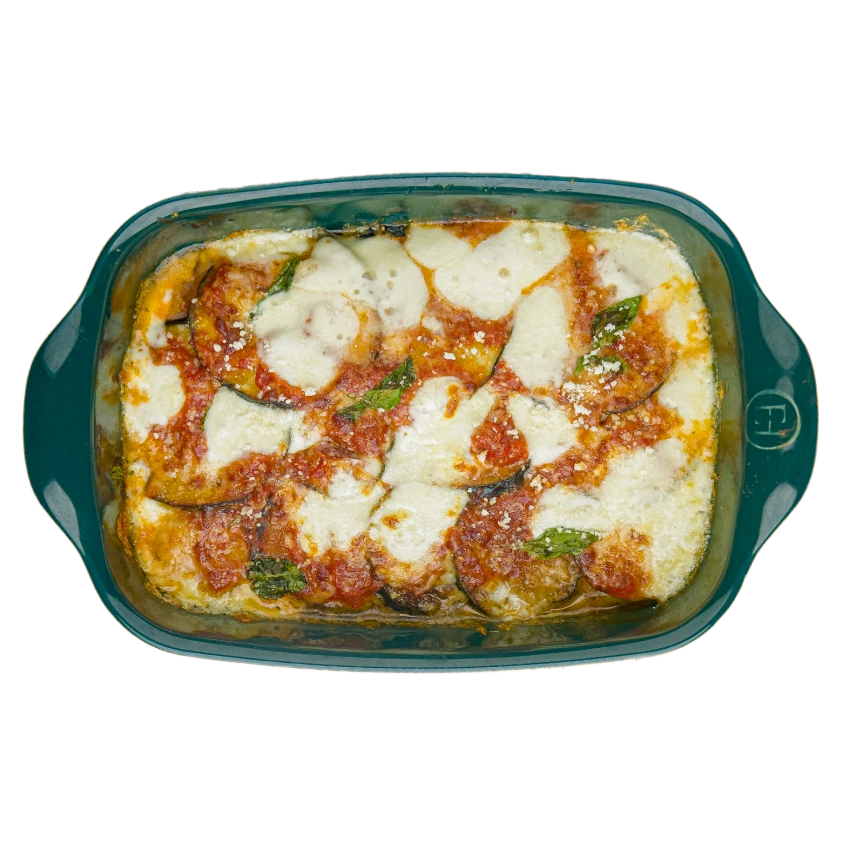 Eggplant Parmigiana With Mozzarella