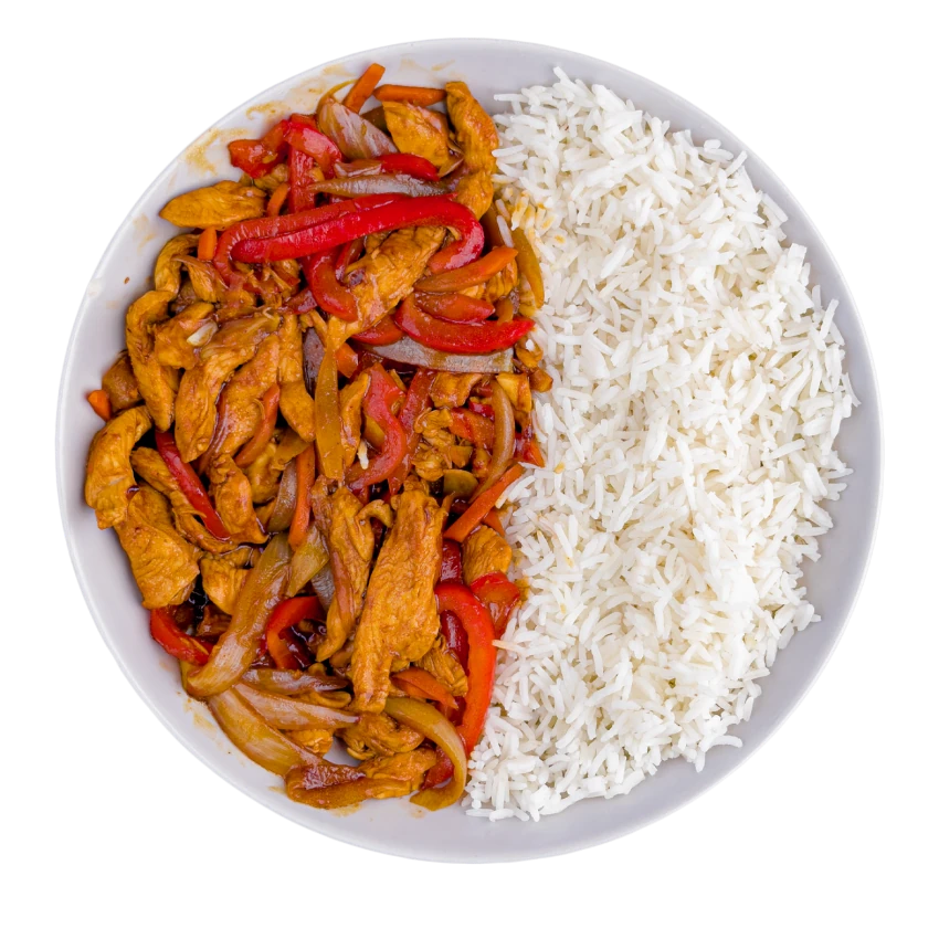 Chicken Stir Fry With Rice