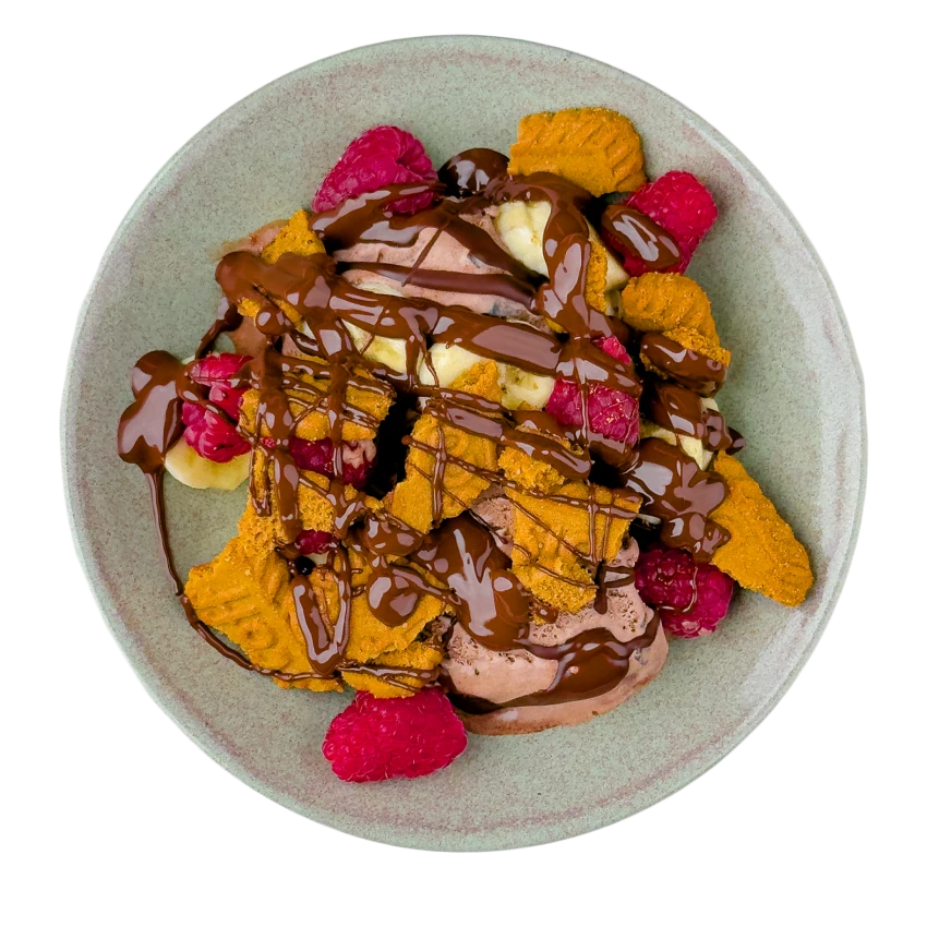 Banana Ice Cream Sundae