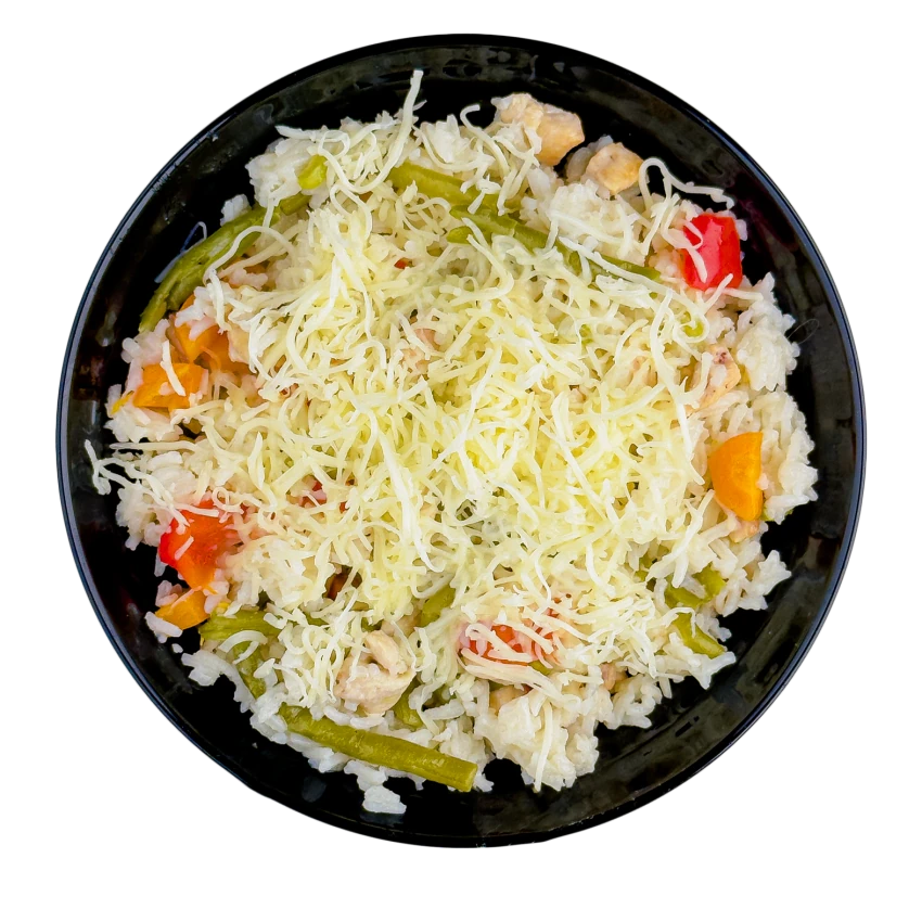 Chicken Risotto With Paprika And Carrot