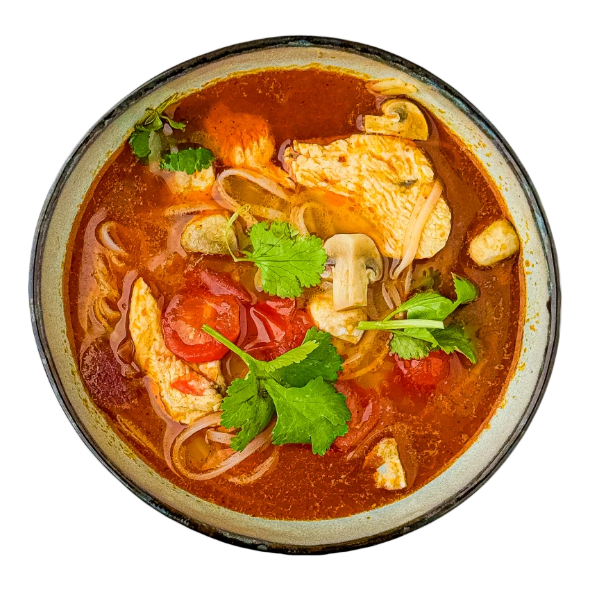 Tom Yum Soup With Chicken
