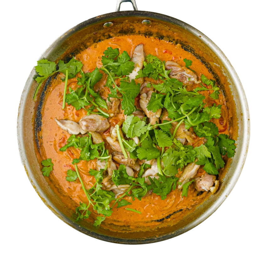 Chicken Tikka Curry with Pita Bread