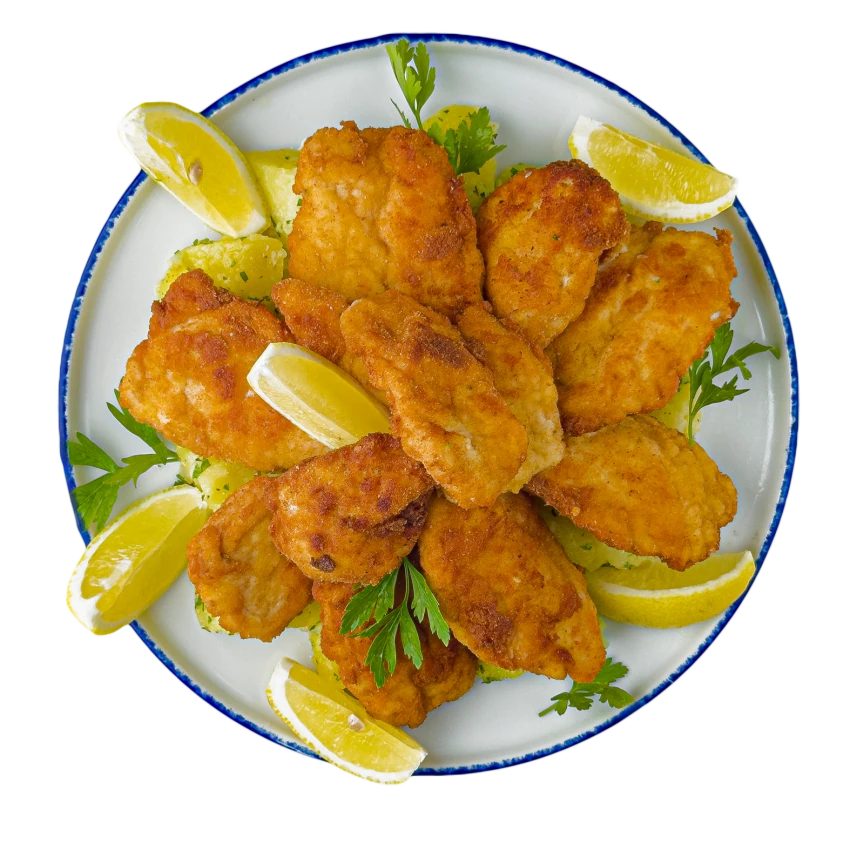 Chicken Schnitzel Platter