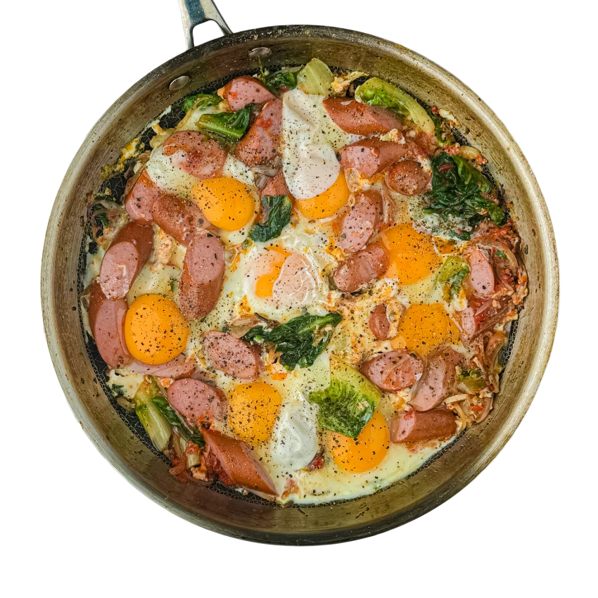 Shakshuka with Sausages